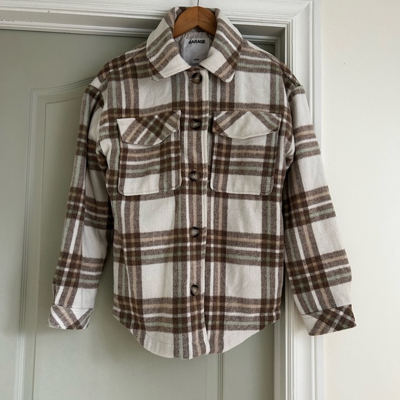 Garage Plaid Lined Jacket - Picture 1 of 6